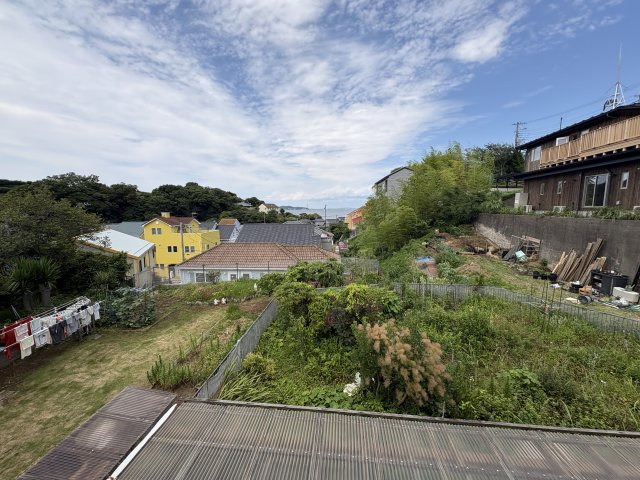 ◎2階から海が遠望できます。