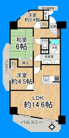 間取り：327002347761