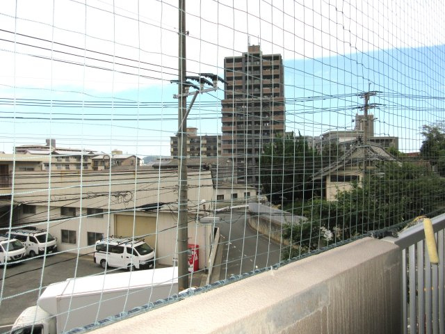 バルコニーからの眺望！