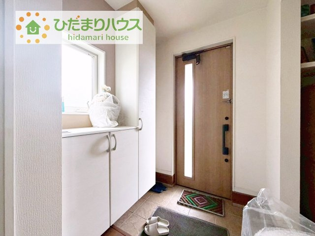 明るい玄関はまさにお家の顔となります！