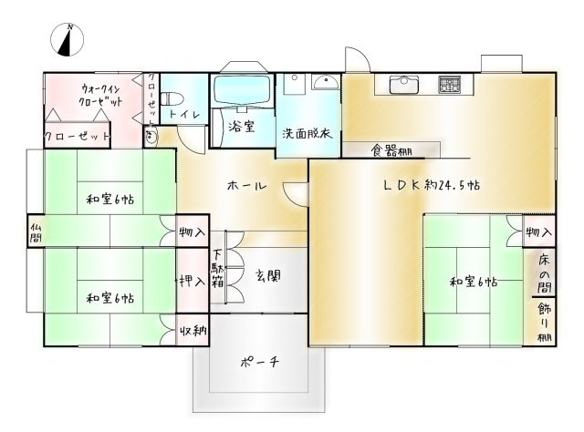 間取り：346000037855