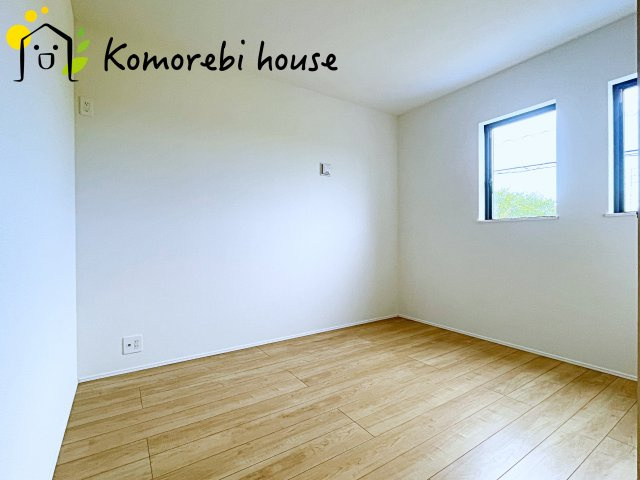 ゆったりした洋室です