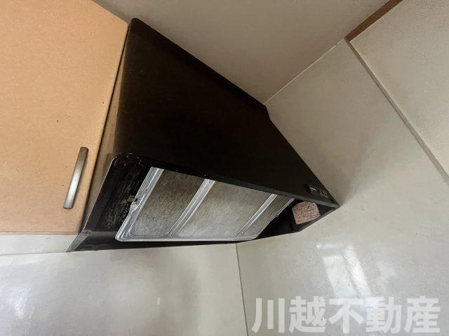 しっかり排気できる大型レンジフード