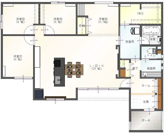 間取り：346000041105