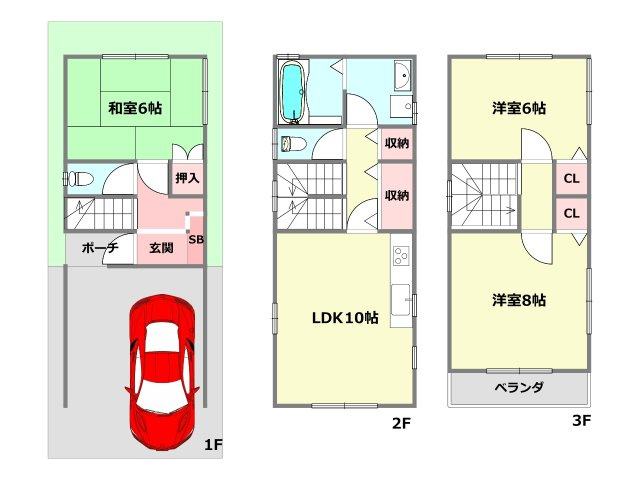 間取り：328000561421