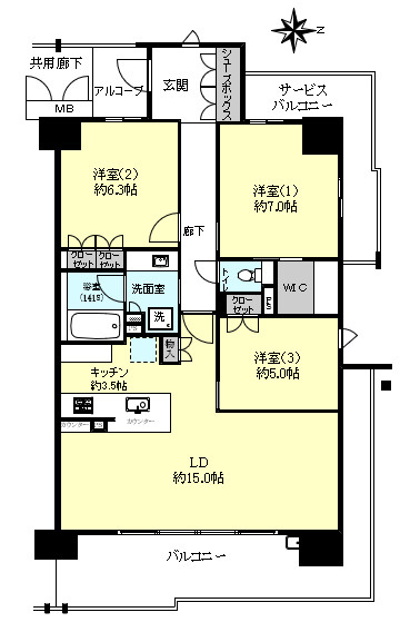 間取り：328000610907
