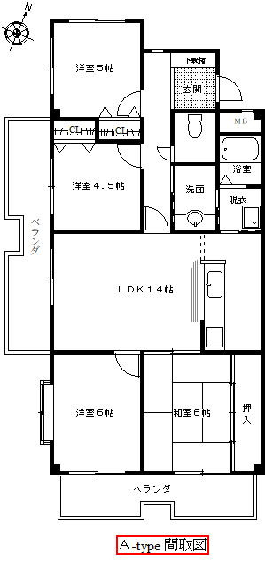 間取り：321000070854