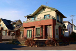 毛呂山町目白台 中古住宅の外観