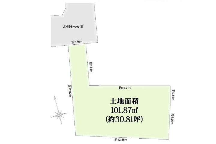 区画図：311001198159