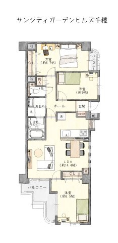 間取り：323000539537