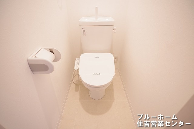 清潔感を保つ温水洗浄便座です！