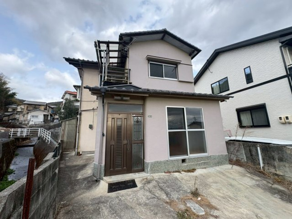 【安佐南区山本9丁目　土地建物の外観】