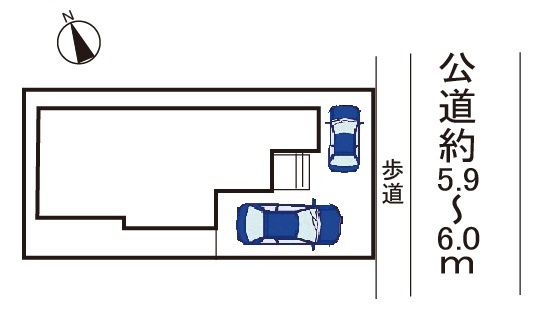 駐車場2台（車種による）