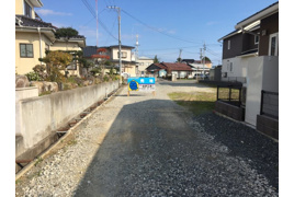 九条売土地A区画の外観
