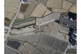 中巨摩郡昭和町西条区画⑨　分譲地の外観