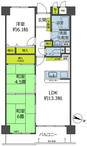 間取り：329000126142