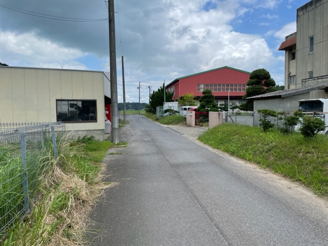 前面道路写真です