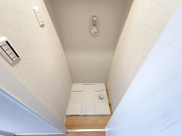 2026年5月撮影/洗濯機置場は室内に設置されており、お洗濯便利です。