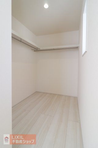 【収納】現地完成写真。しっかり収納がついております！