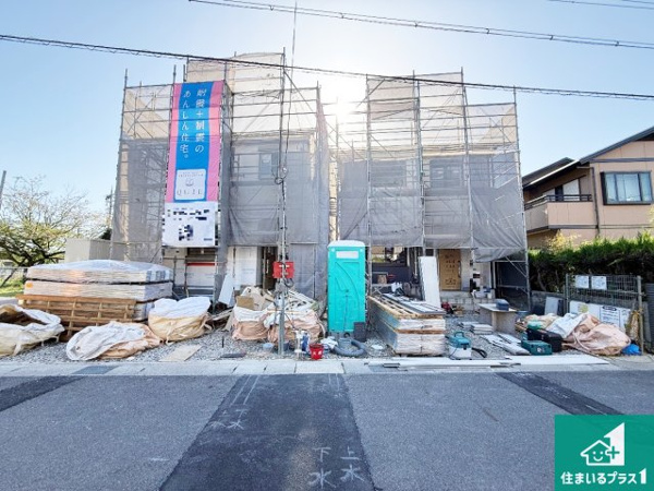 【城陽市寺田市ノ久保　第6期　新築一戸建ての外観】