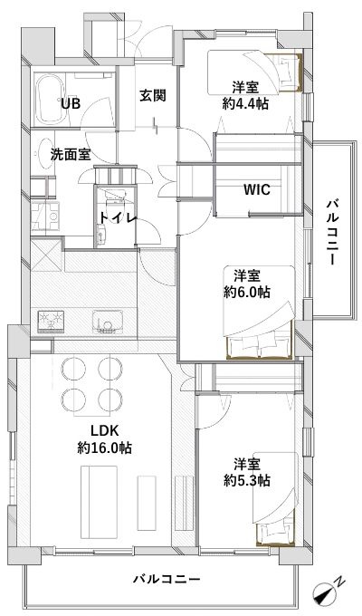 間取り：313004949255