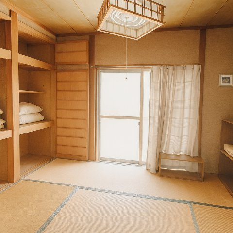 和室がひろがる居住スペース