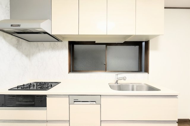 ◆長い時間滞在するキッチンだからこそ、食事の準備を楽しい時間に、忙しい時でもスムーズにお手入れも簡単にできるなど、毎日を楽しくするキッチンスペースに仕上げました。【画像は加工しています】