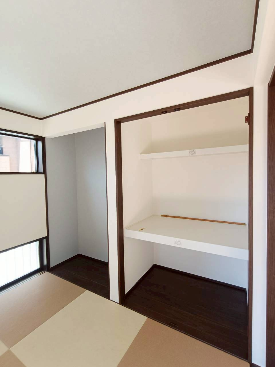 収納力がある押入れ収納です