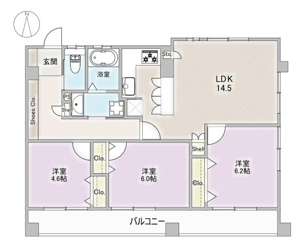 間取り：323000495889