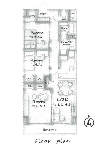 間取り：313004631229