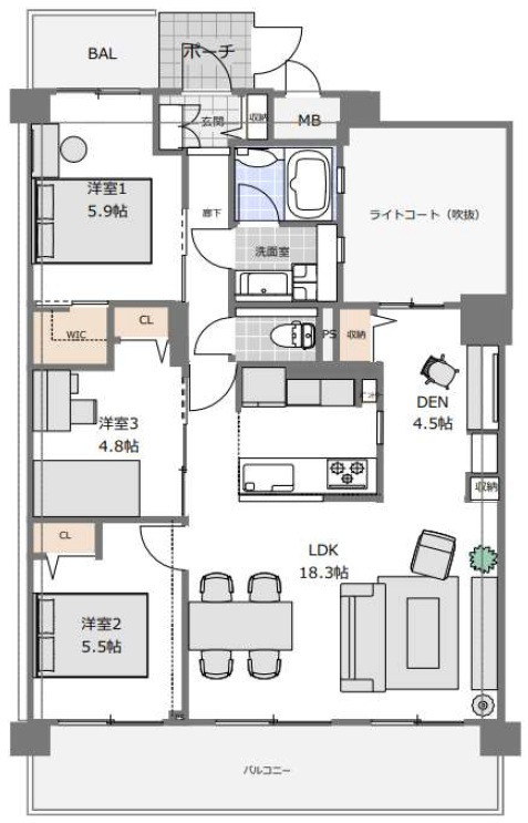 間取り：327002987243