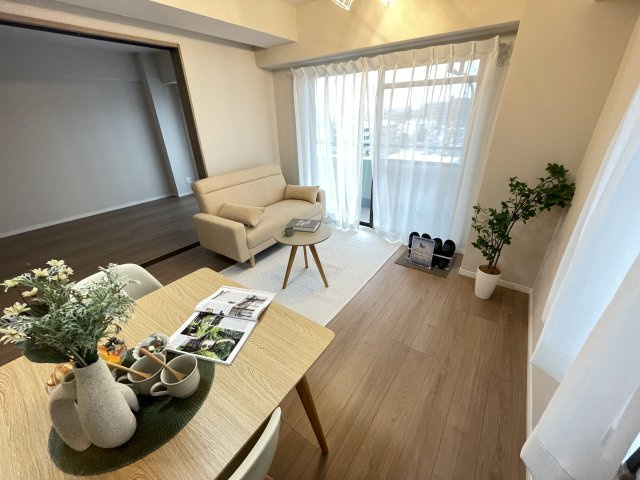 居心地の良いLDKは、家族が自然と集まる空間に。　