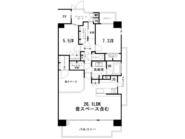 間取り：339000054303