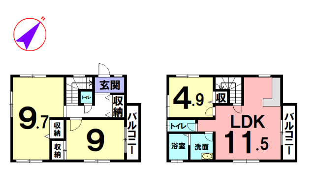 間取り：328000624643