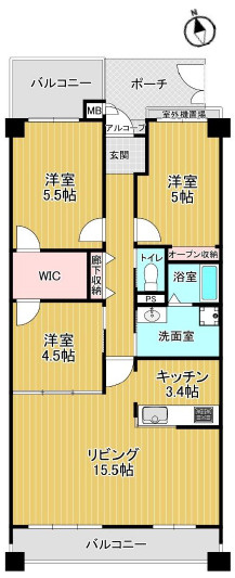 間取り：328000657161