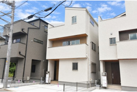 川口市大字安行領根岸　全6棟の２号棟　新築一戸建ての外観