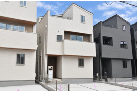 川口市大字安行領根岸　全6棟の3号棟　新築一戸建ての外観