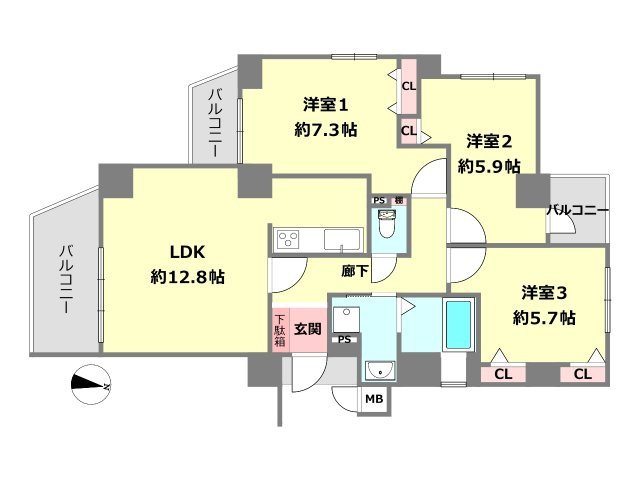 間取り：328000681106