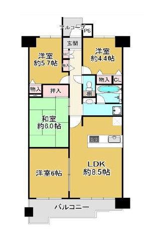 間取り：328000469955