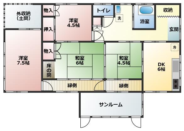 間取り：345000041678