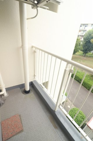 北側バルコニー