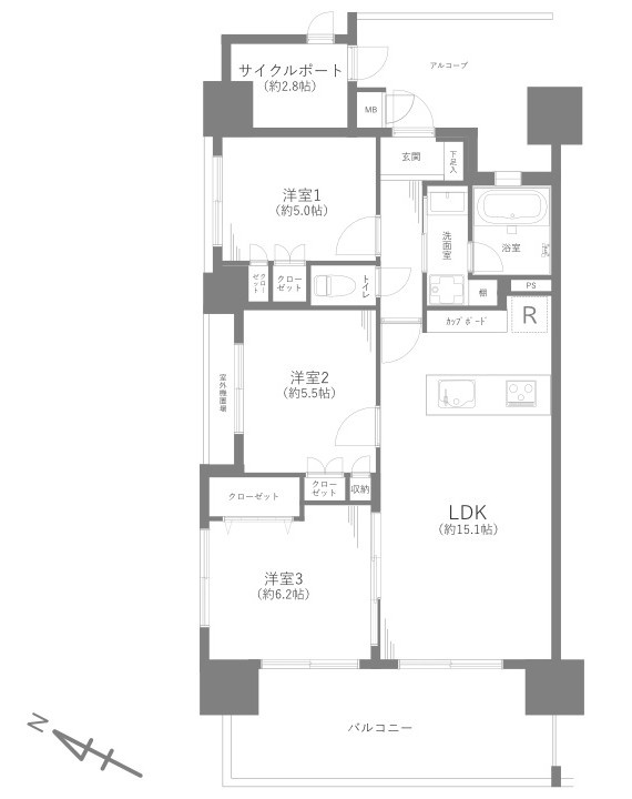 間取り：313004735486
