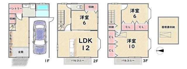 間取り：326000259245