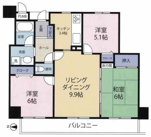間取り：334000245953