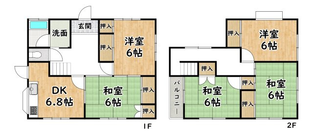 間取り：328000683645