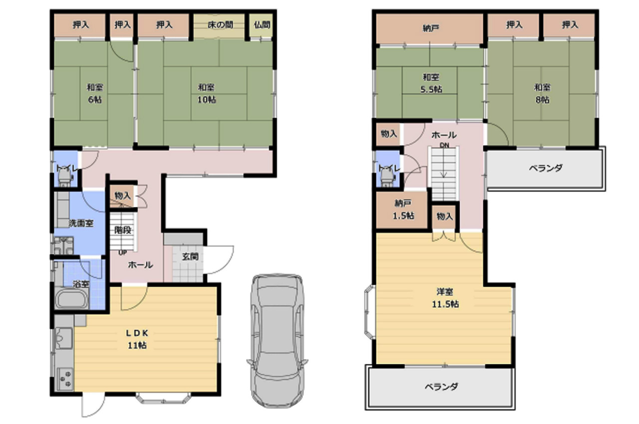 間取り：327001674060