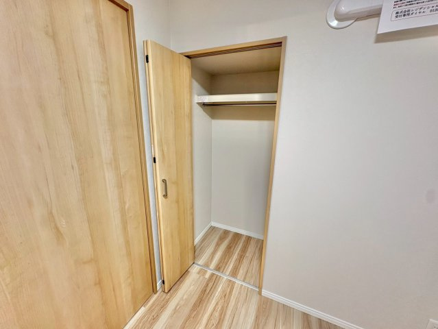 全居室収納付きで、お部屋がすっきり片付きます。