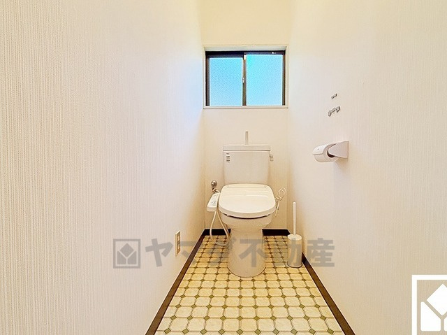 トイレが1階と2階にあるので、朝の忙しい時間にも混雑せず快適です。
