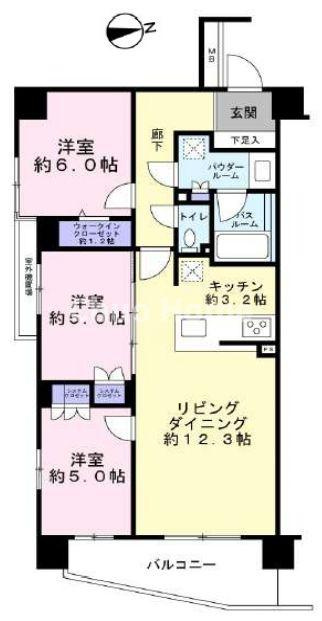 5階部分・南東角部屋住戸につきまして日当り・通風・眺望良好