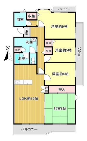 間取り：329000143678